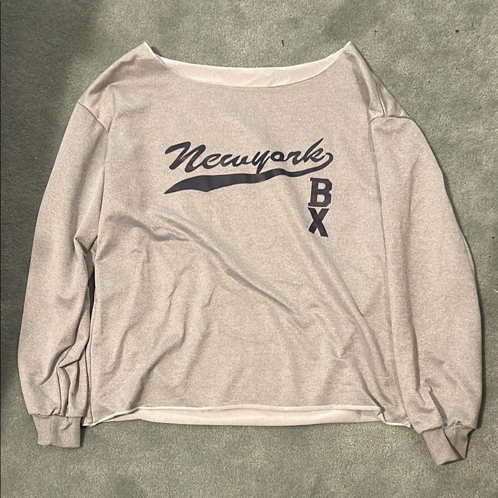 Gray New York BX Sweatshirt